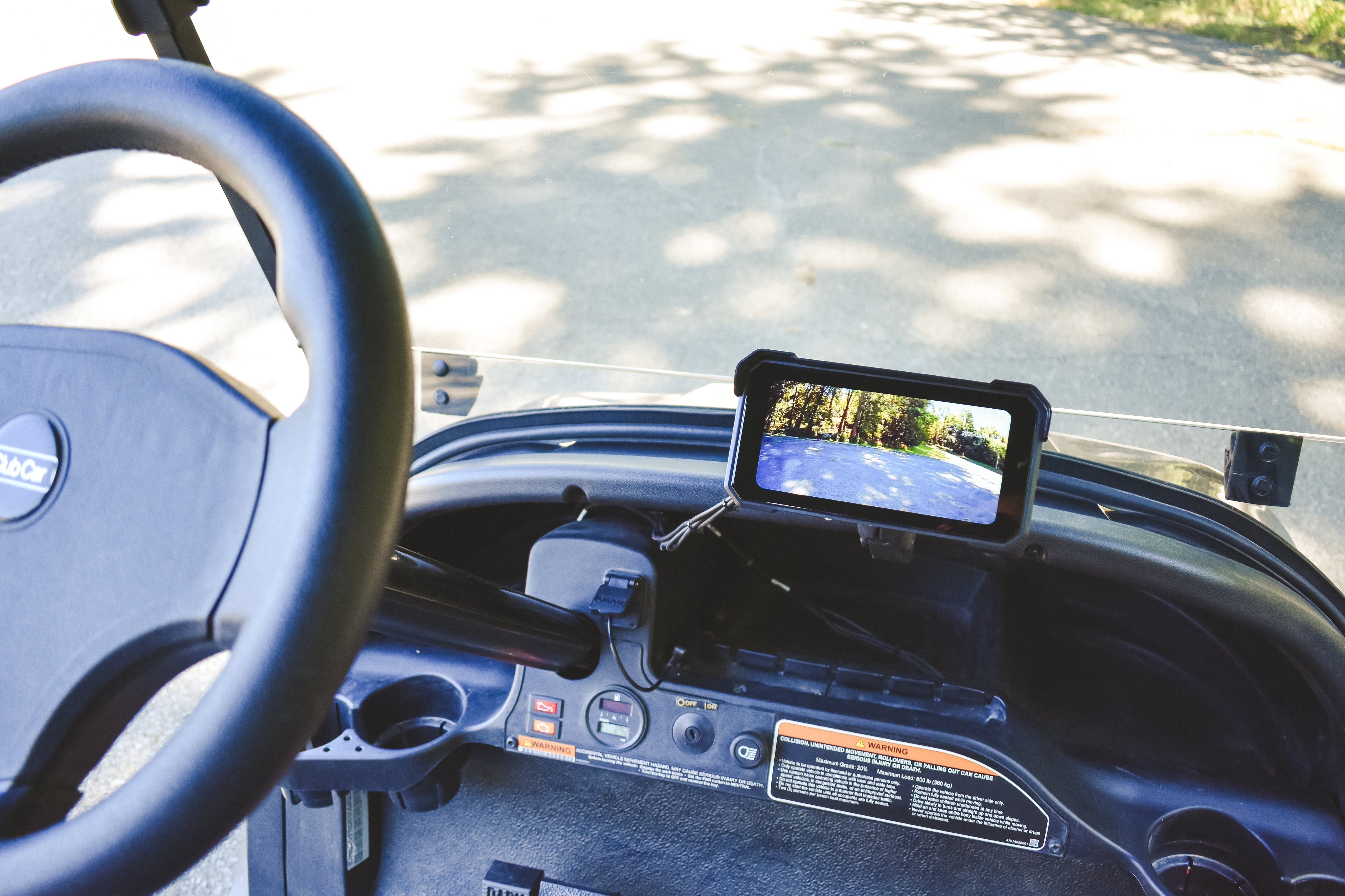 Golf Cart Backup Camera System
