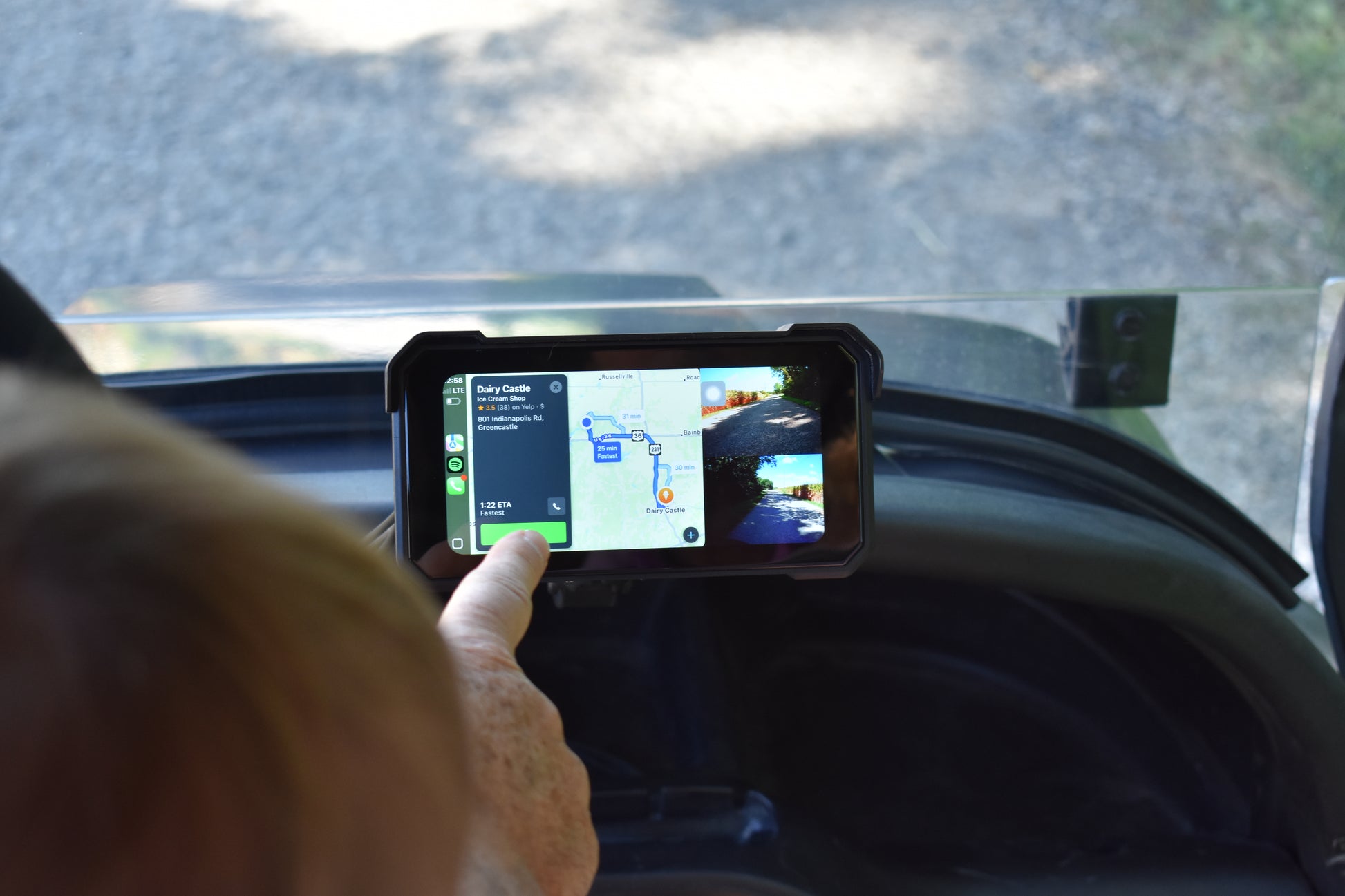 The Captain Golf Cart Camera